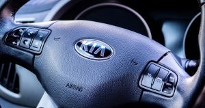 Kia steering wheel | Gunther Kia