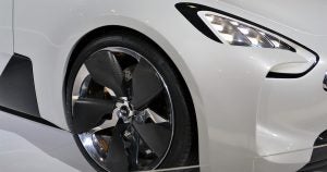 Front end of a white Kia | Gunther Kia