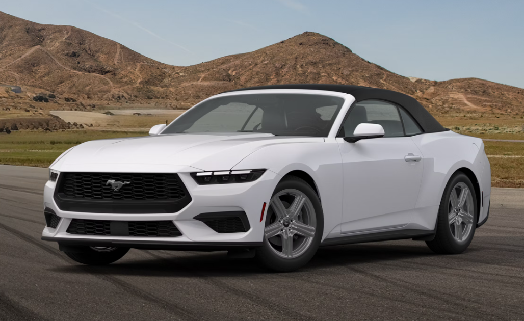 White 2026 Ford Mustang EcoBoost