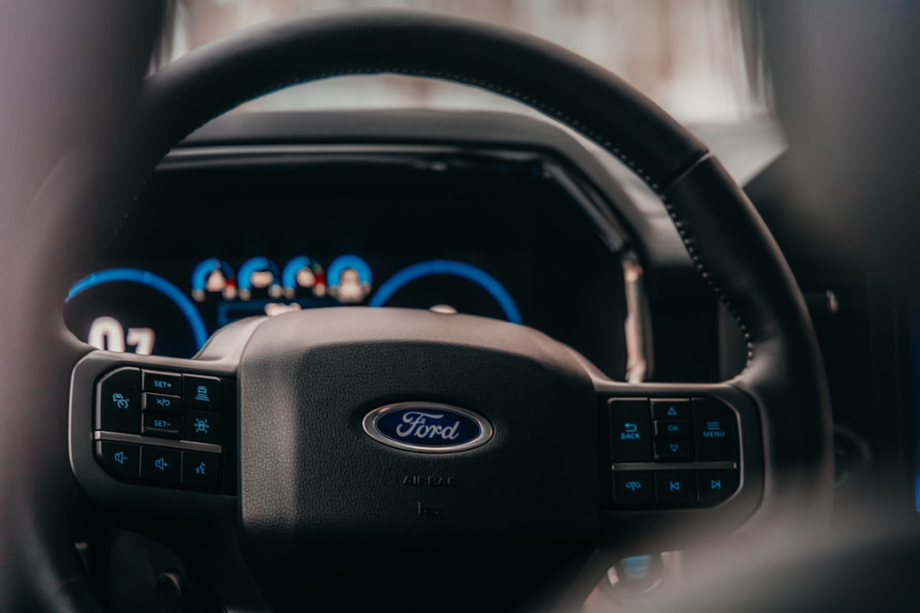 Ford steering wheel