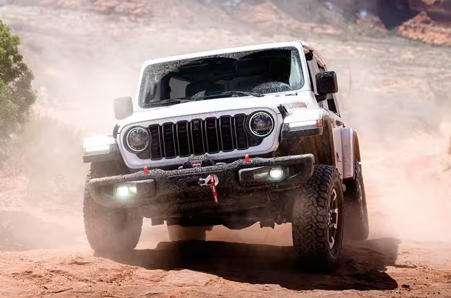 White 2026 Jeep Wrangler Rubicon
