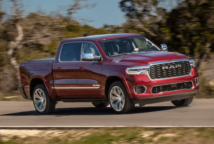 Red 2025 Ram 1500