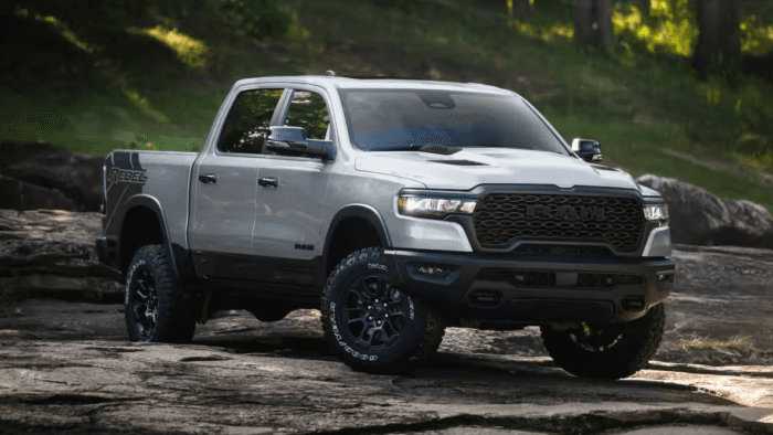 Gray 2026 Ram 1500 Rebel