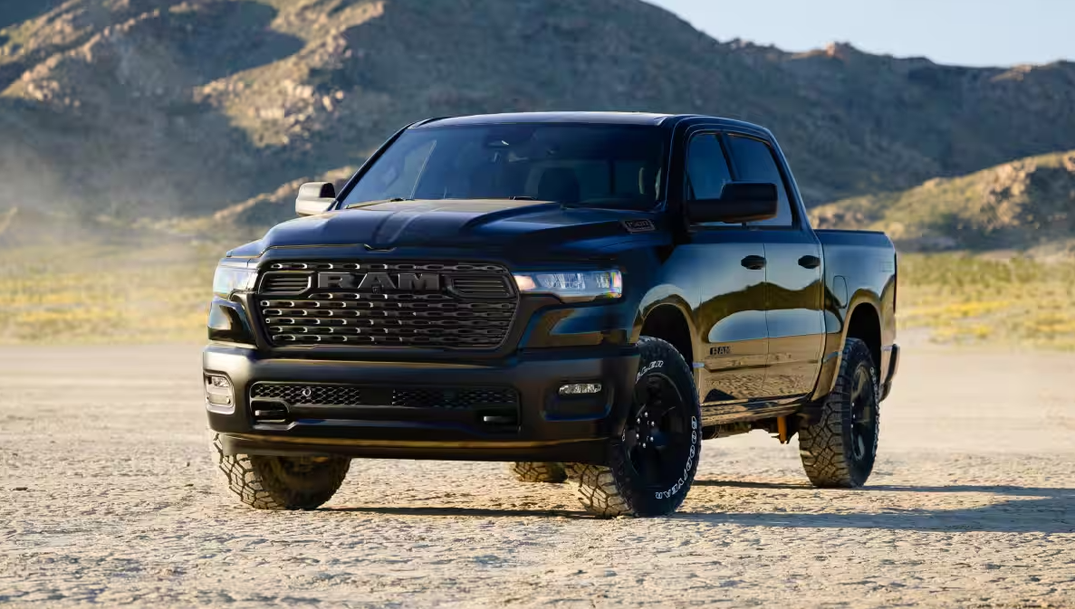 Black 2026 Ram 1500 Laramie