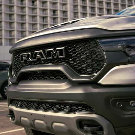 Front of a Pick Up Truck