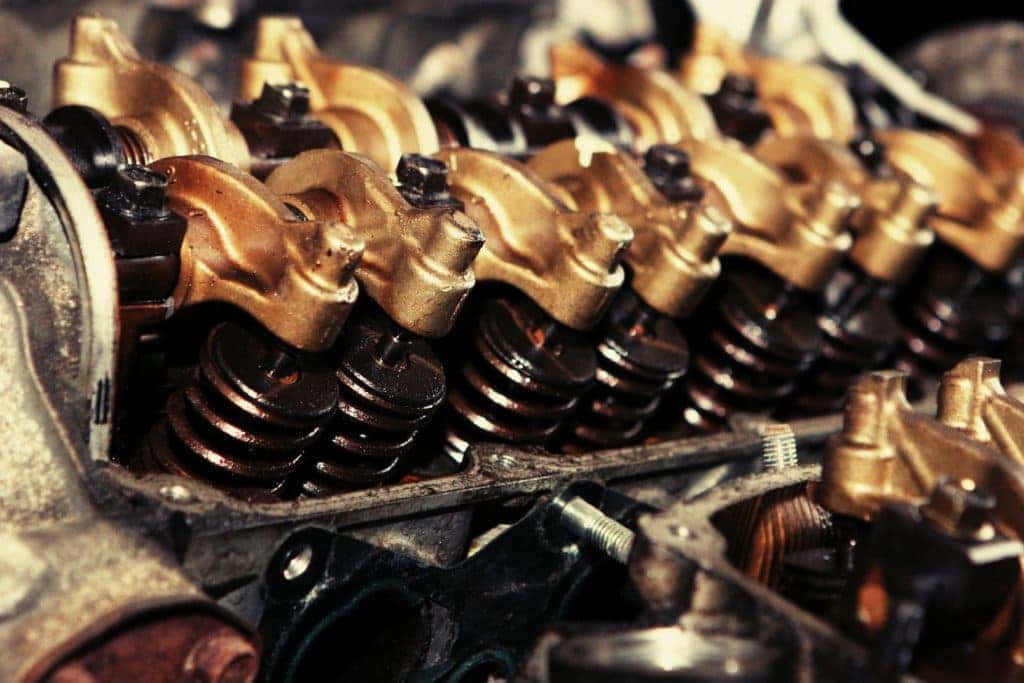CDJR Engine Pistons with Oil