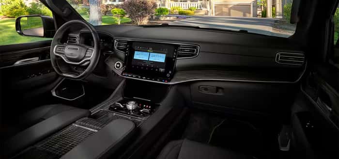 Interior of the 2025 Wagoneer