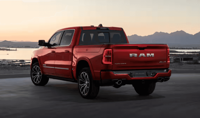 Red 2026 Ram 1500 Tungsten