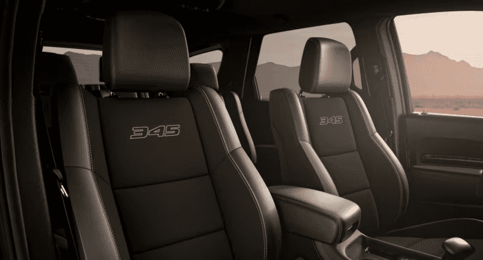2026 Dodge Durango front seating