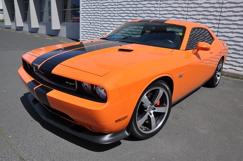 Orange Dodge SRT