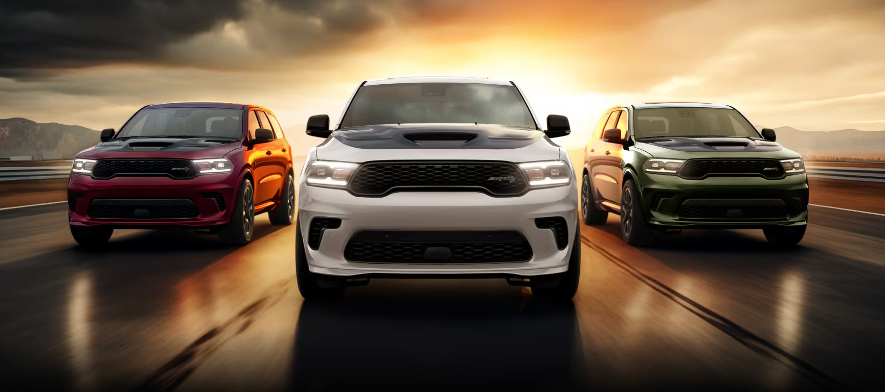 Three 2026 Dodge Durango Trims