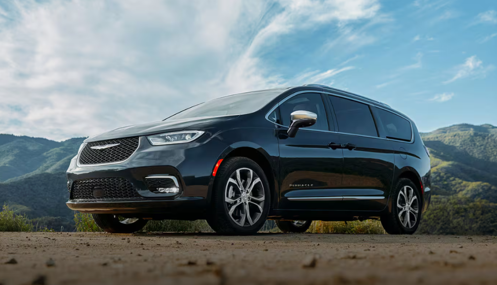 Black 2026 Chrysler Pacifica Pinnacle