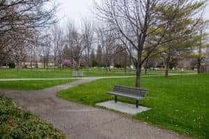 park bench