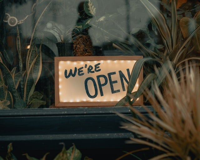 A plant shop in Beacon NY
