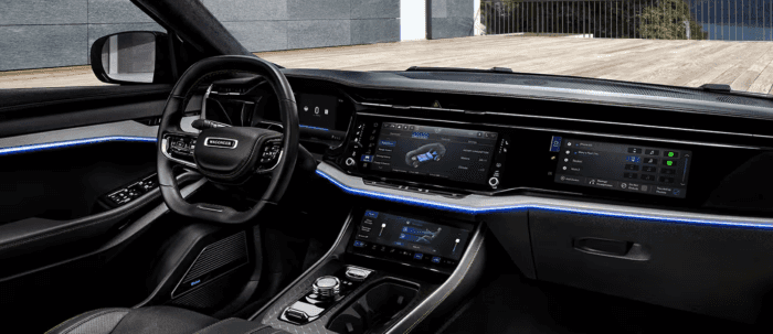 2025 Wagoneer S interior dashboard