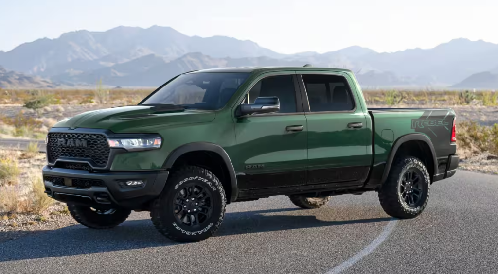 Green 2026 Ram 1500 Rebel