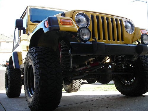 Jeep Wrangler Front Lights