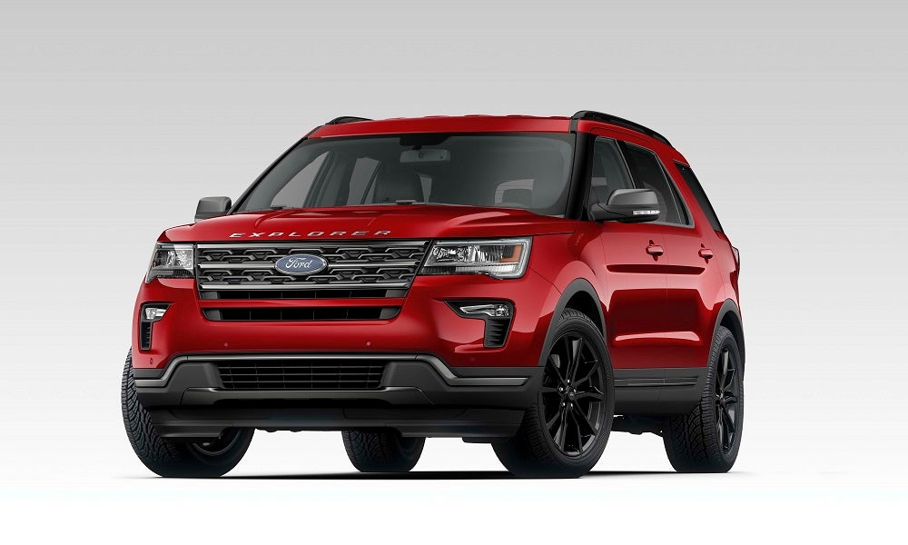 Ford Explorer Ruby Red 