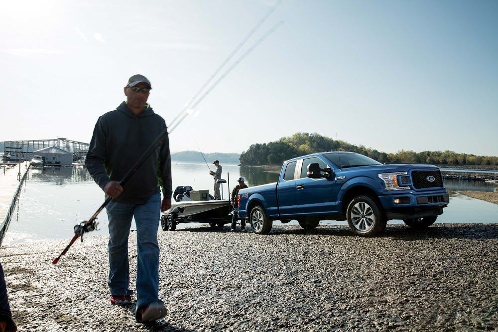 Ford F-150 Towing a Boat 