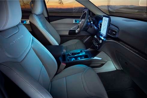 2020 Ford Explorer Interior Features 
