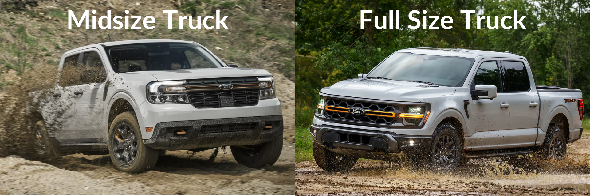 Midsize or Full-Size Ford Truck