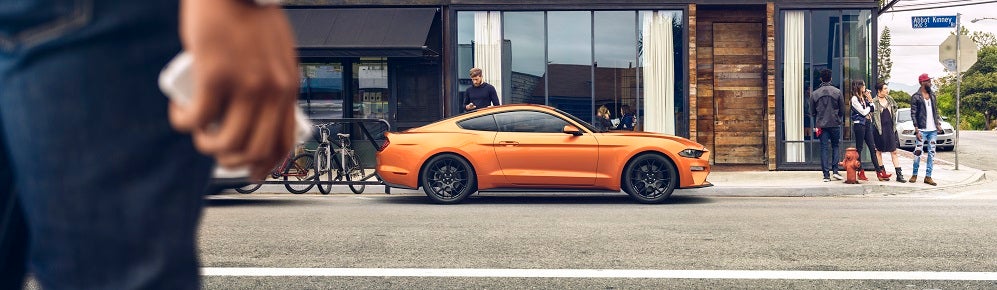 2019 Ford Mustang Orange Fury