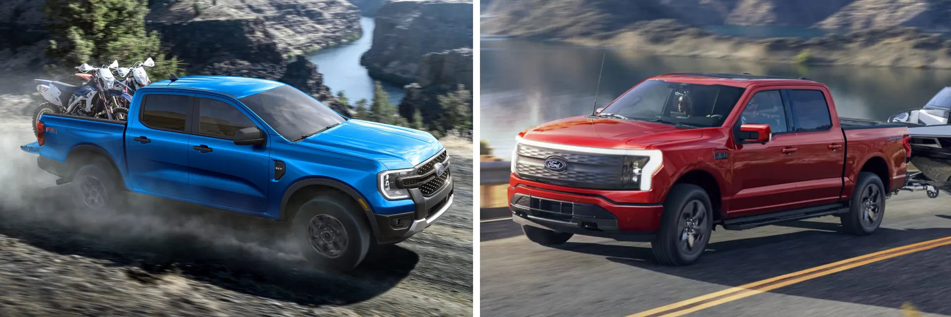 Ford Ranger vs Ford F-150 at Cloninger Ford of Hickory