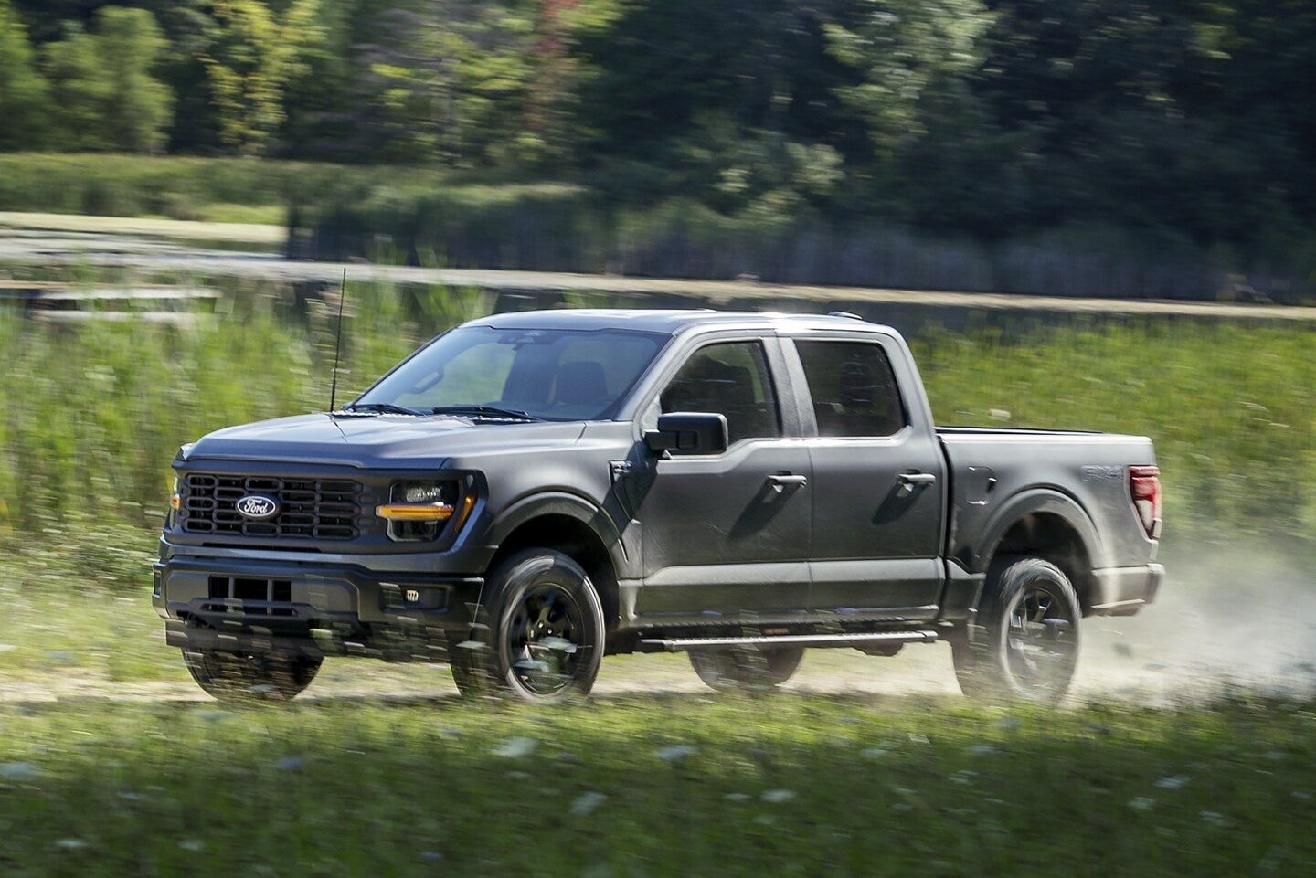 Used F-150 on gravel