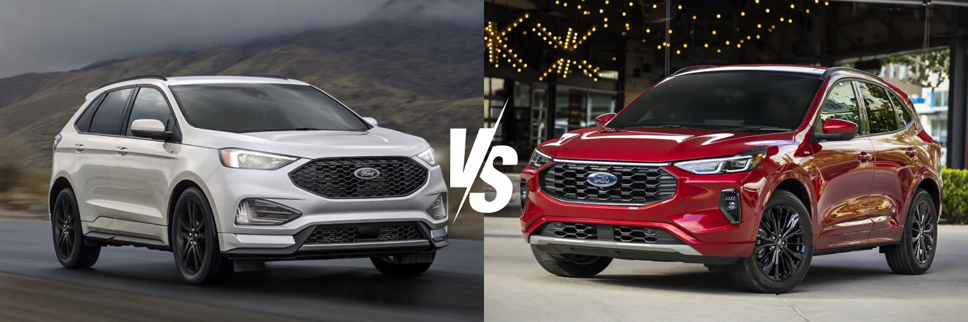 2024 Ford Edge vs 2024 Ford Escape