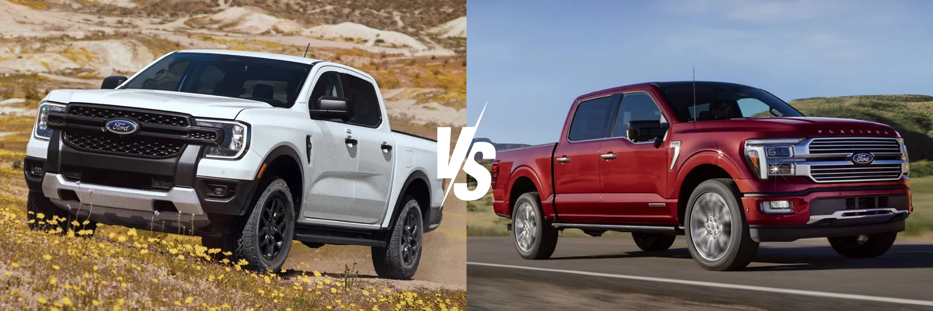 Ford Ranger vs Ford F-150