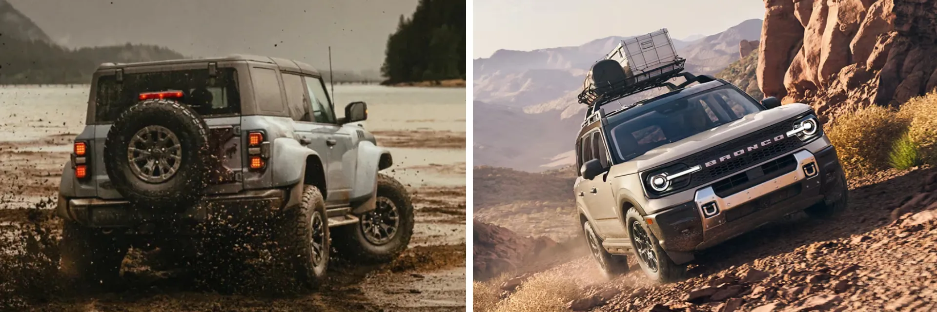 2025 Ford Bronco vs 2025 Ford Bronco Sport Performance