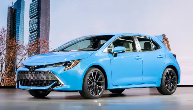 2019 Toyota Corolla with Manual Transmission
