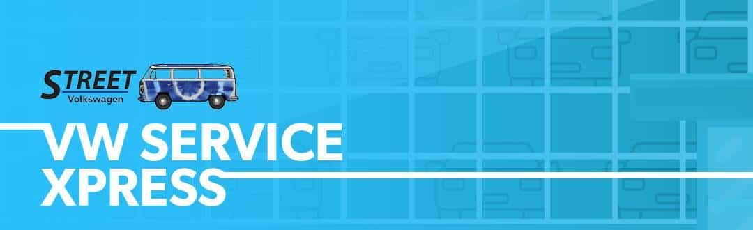 Custom image saying "VW Service Xpress"