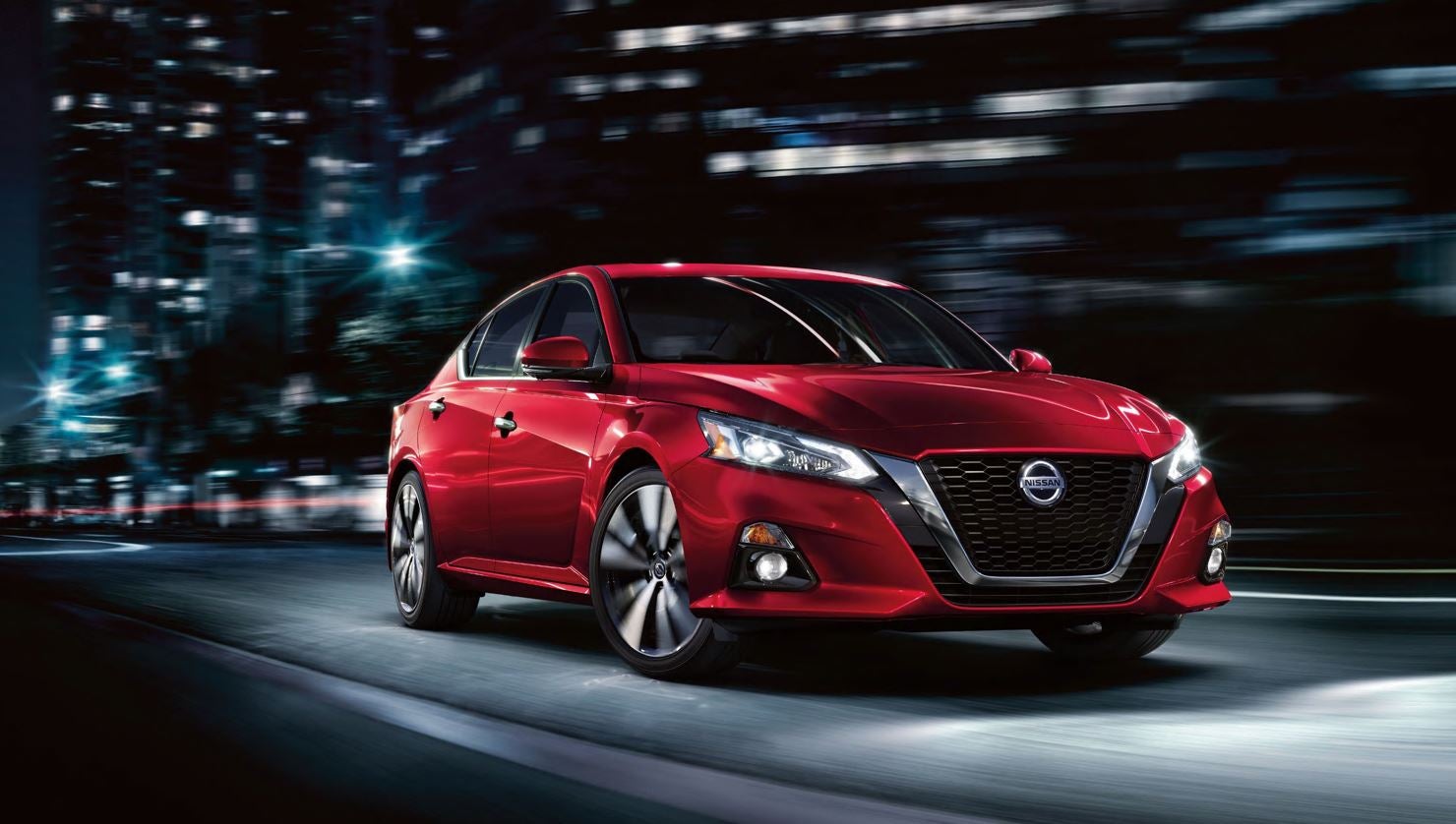 red 2019 Nissan Altima