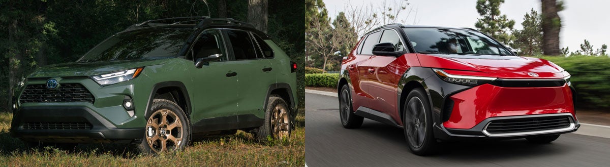 2024 Toyota RAV4 Hybrid & 2024 Toyota bZ4X