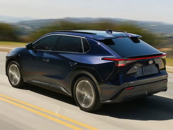 2026 Toyota bZ Rear Angle