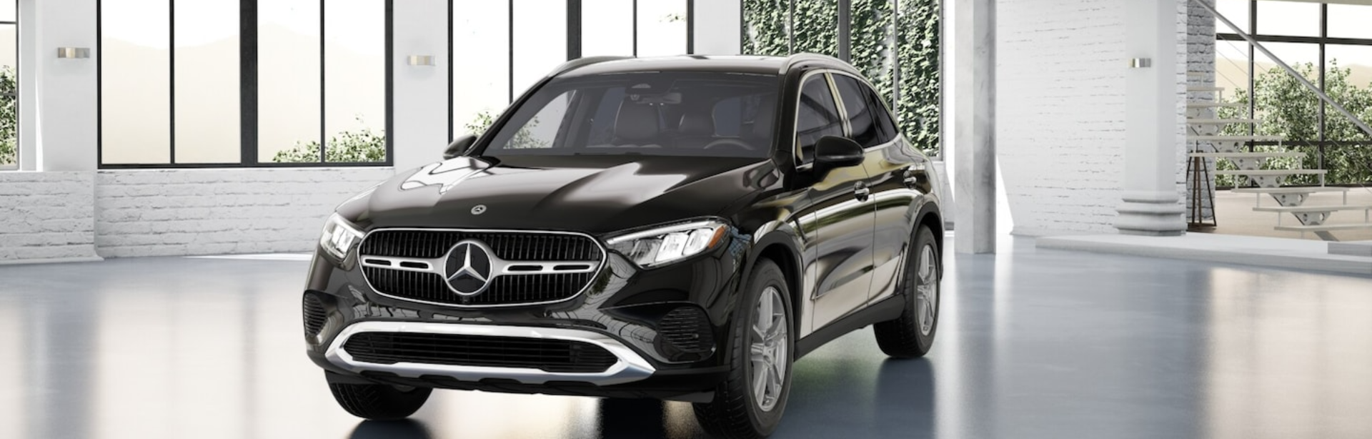 Mercedes-Benz GLC 300 interior.
