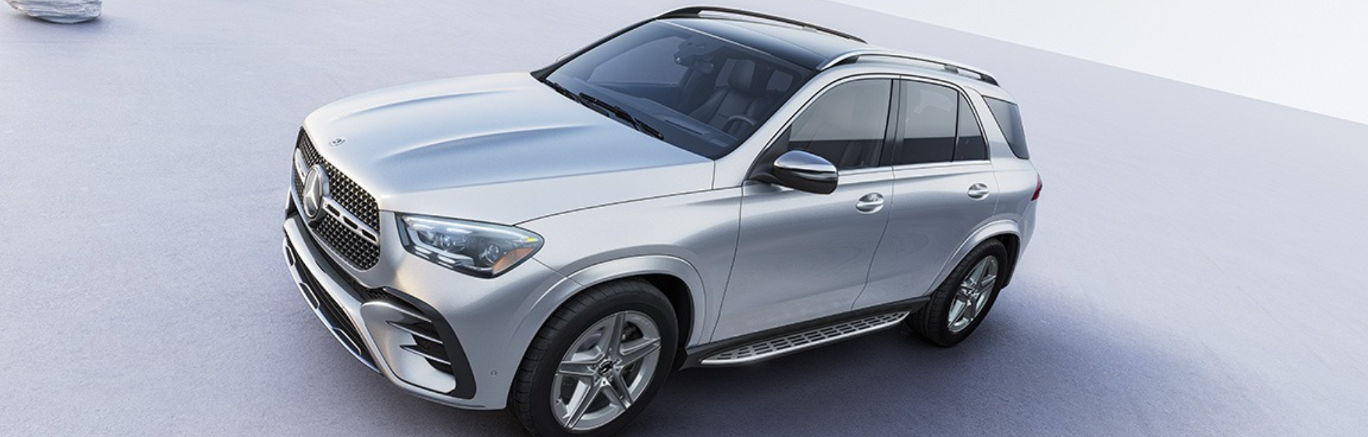 Mercedes-Benz GLE SUV interior.