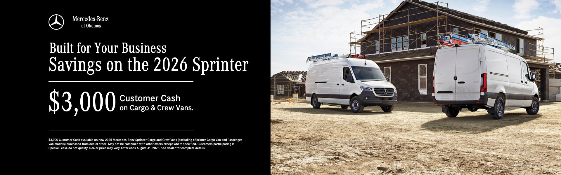 Sprinter Van Offer