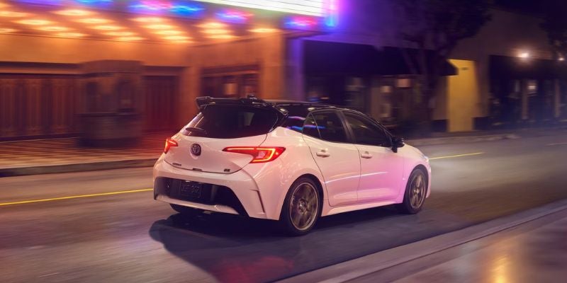 2025 Toyota Corolla Hatchback design