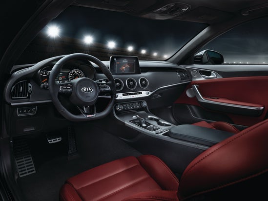 Premium Comfort of the New Kia Stinger