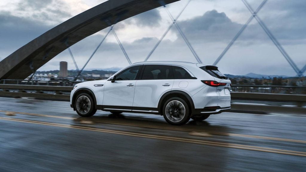2024 Mazda CX-90, the first vehicle certified by the U.S. for its advanced safety features and technology.