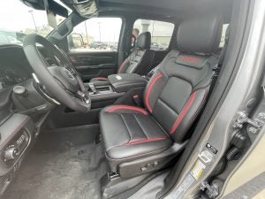 A view from the interior of the TRX