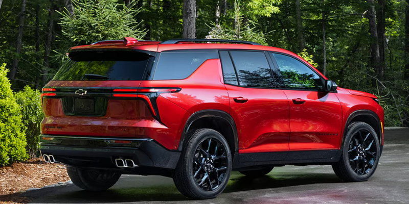 2026 Chevrolet Traverse design