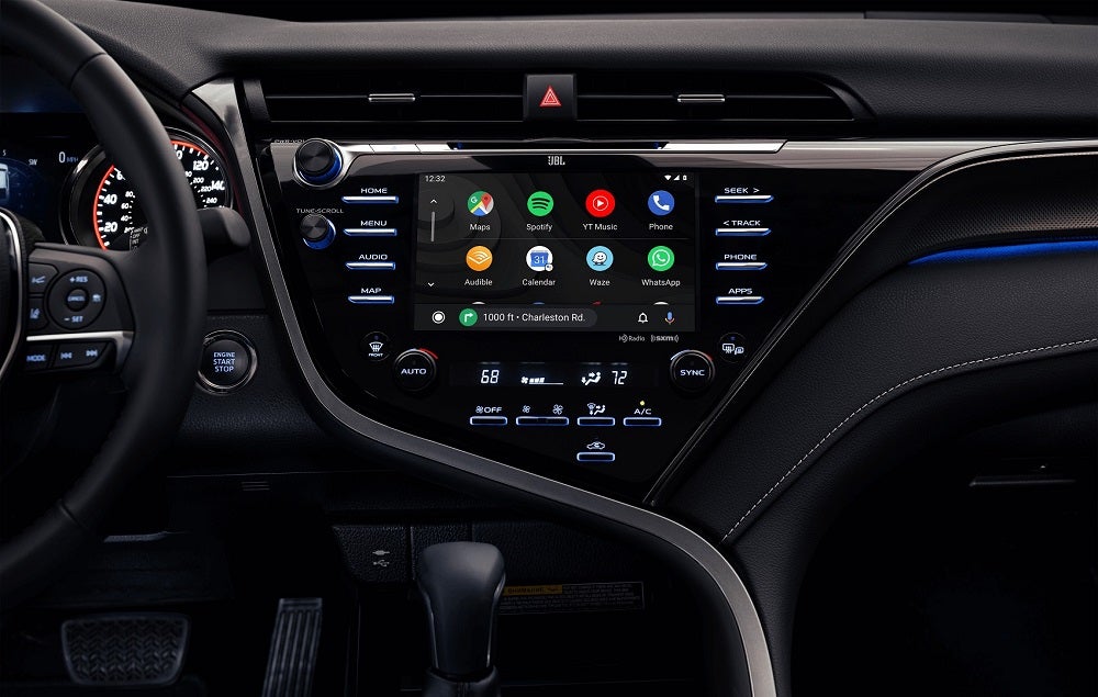 Toyota Camry Interior with Android Auto™ Integration