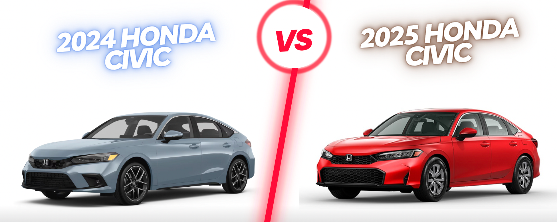2024 Honda Civic vs 2025 Honda Civic