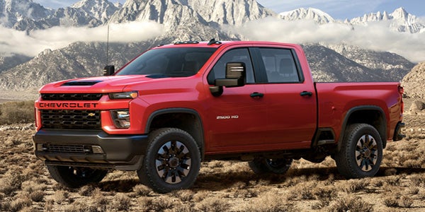 2020 Chevrolet Silverado 2500HD design