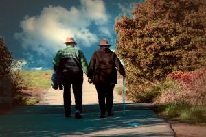 Couple Walking