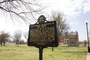 ft smith AR historical marker