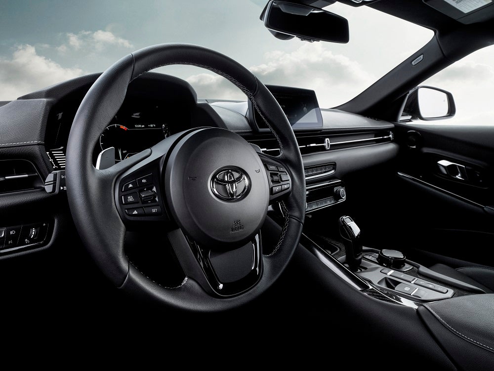 Toyota Supra Interior Dashboard